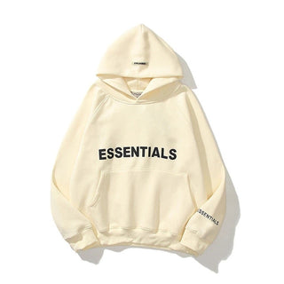 Hoodie Fleece Warm Reflective Letters Print  Oversized